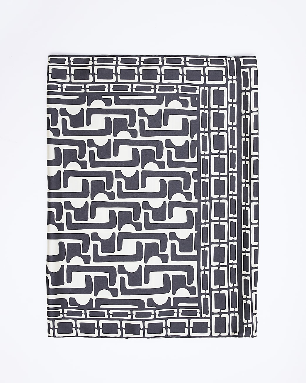 riverisland.com | Black Abstract Print Headscarf