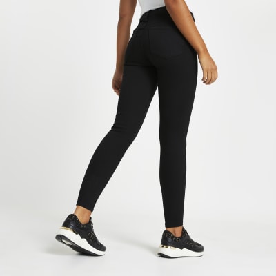 Black Amelie super skinny jeans