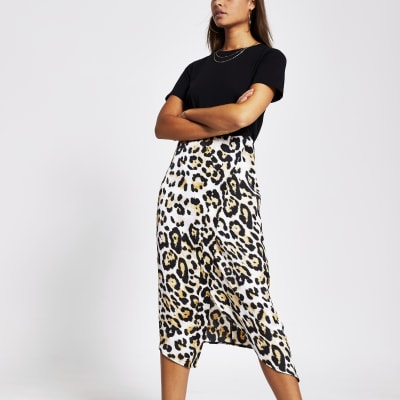 leopard dress river island