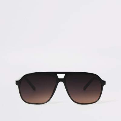 river island black sunglasses