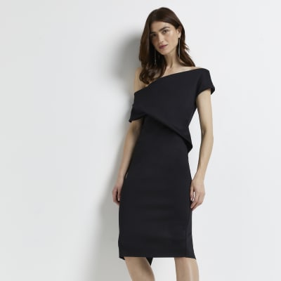 river island black bardot
