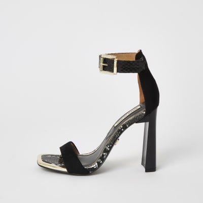 river island barely there sandals