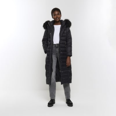 Tyra fitted maxi on sale coat