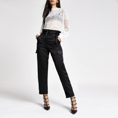 black belted pants