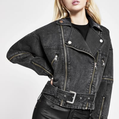 river island ladies denim jacket