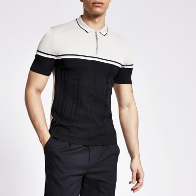 muscle fit shirts river island