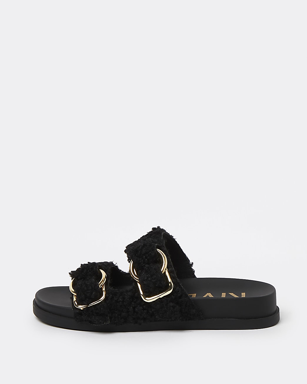 Black borg sandals