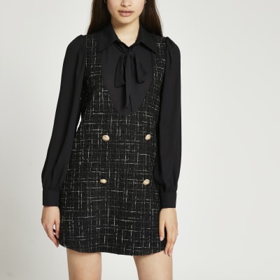 ZARA - JEWEL TRIM SHORT SKIRT - Black