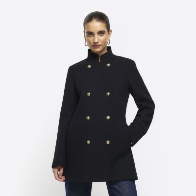 River island store military coat