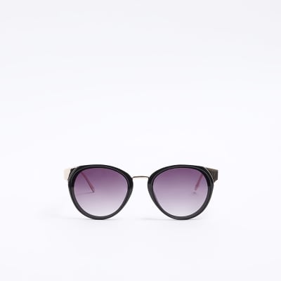 Black Cat Eye Sunglasses River Island 