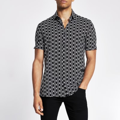 chain print shirt river island