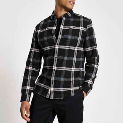 Checkered Shirt | Mens Checked Shirt | River Island