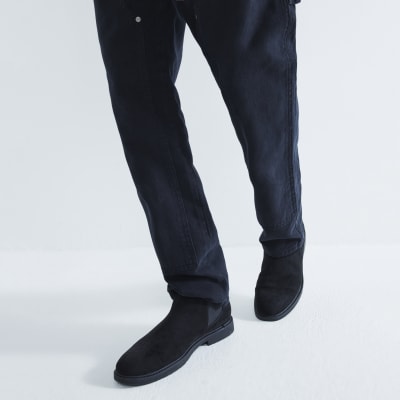 waterproof black chelsea boots