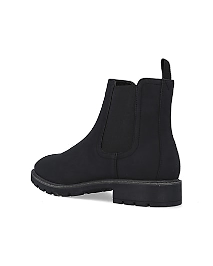 360 degree animation of product Black Chelsea boots frame-6