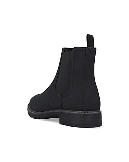 360 degree animation of product Black Chelsea boots frame-7