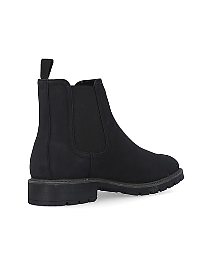 360 degree animation of product Black Chelsea boots frame-12