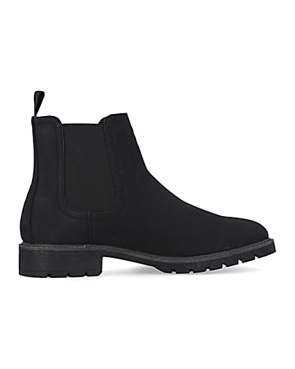 360 degree animation of product Black Chelsea boots frame-14