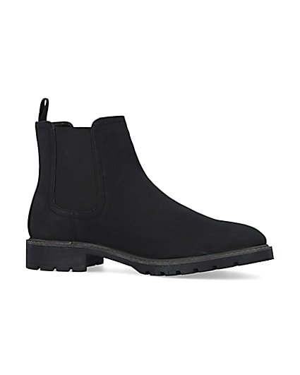 360 degree animation of product Black Chelsea boots frame-16