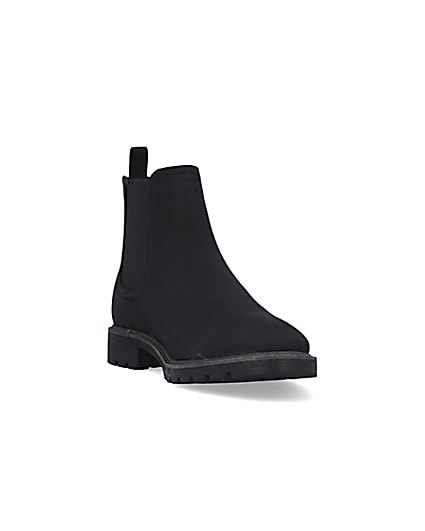 360 degree animation of product Black Chelsea boots frame-19