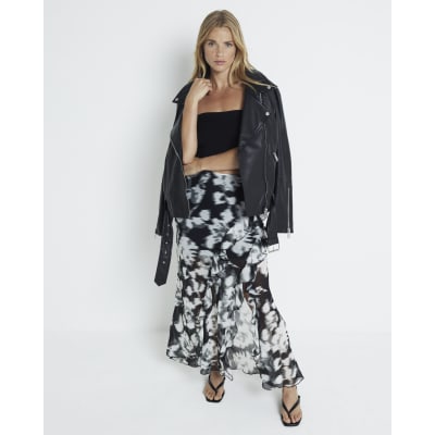 River island floral maxi skirt hotsell