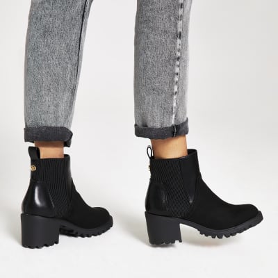 river island chunky chelsea boots