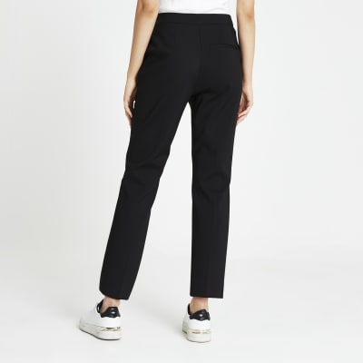 Black cigarette trousers