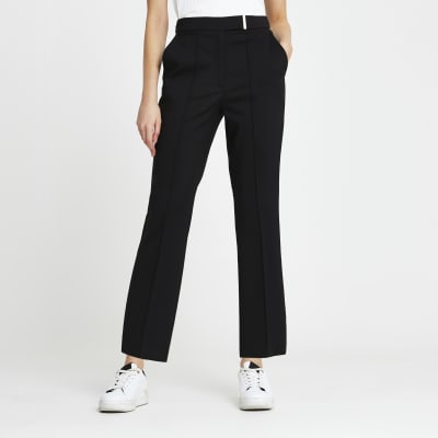 Black cigarette trousers