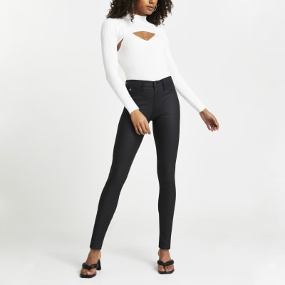 black molly jeans river island