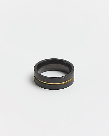 Black Copper detail ring