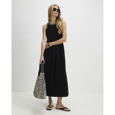 Black Swing Dresses | River Island