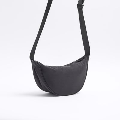 River island black 2025 bum bag