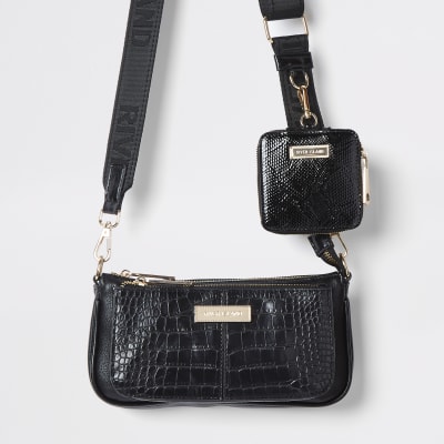 Black Cross Body Bags River Island | IUCN Water