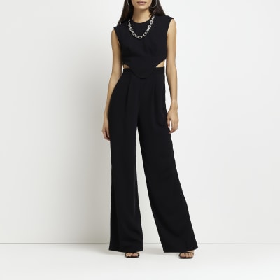 River island store black jumpsuit