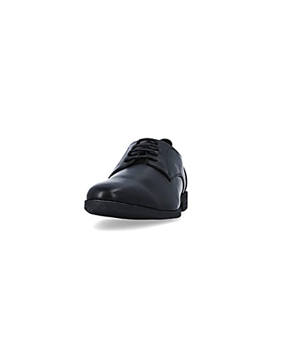 360 degree animation of product Black derby shoes frame-22