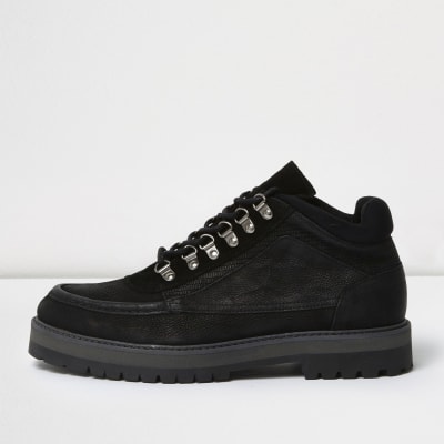 Black Design Forum suede boots