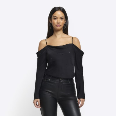 Cold shoulder best sale tops river island