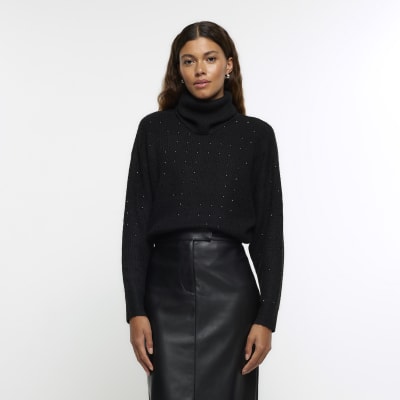 Roll neck jumper outlet river island