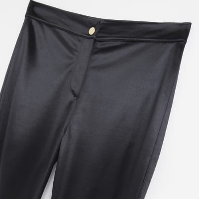 Black disco leggings