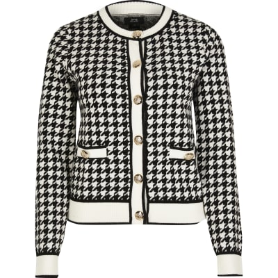dogtooth cardigan