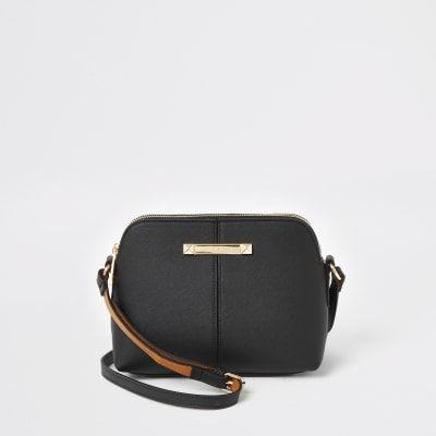 river island black crossbody bag