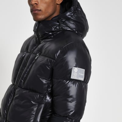 double zip puffer jacket