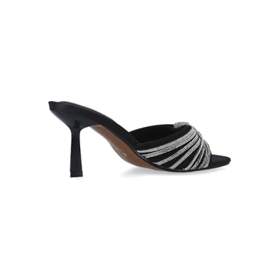 River island heeled hot sale mules