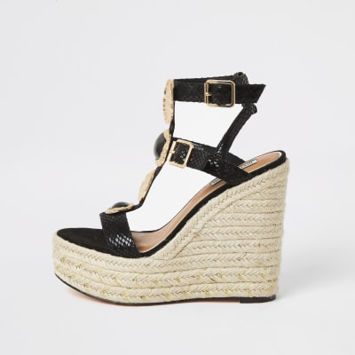 river island embellished sandals