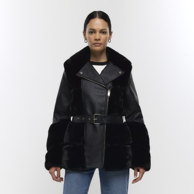 Monogram Black-Cross Mink Jacket - Ready to Wear