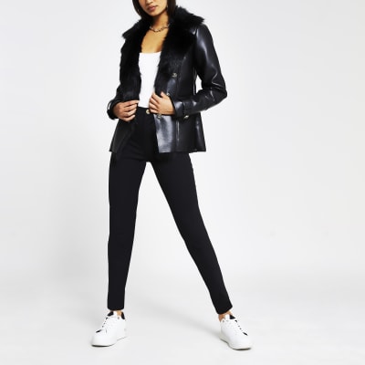 river island children's leather jacket