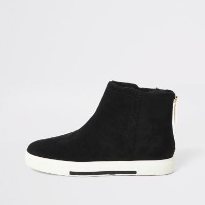 river island fur lined boots