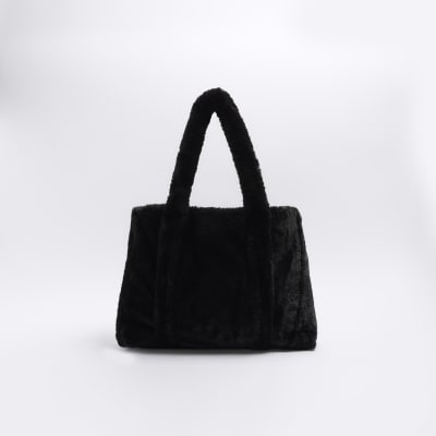 Faux fur cheap bag river island