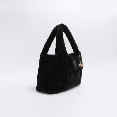 River island black hot sale fluffy bag