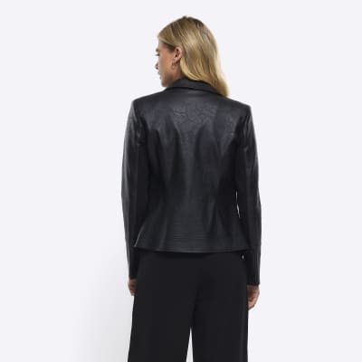 ladies black going out jacket