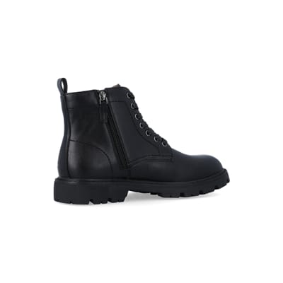 River island 2024 leather boots